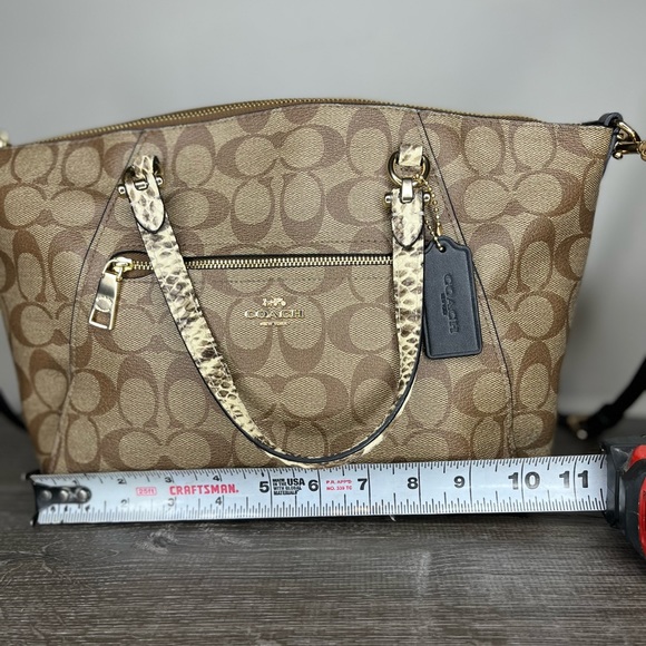 NWOT COACH PRAIRIE SATCHEL - Picture 10 of 11